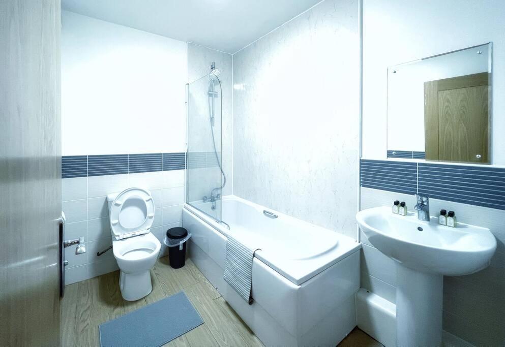 New Luxurious And Business Apt Leilighet Swansea Eksteriør bilde